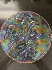 Vintage Imperial Open Rose Carnival Plate picture