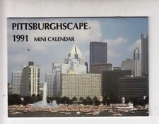 Rare Vintage 1991 Pittsburgh Pa. Mini Calendar - Bloomfield - Skyline , + Pitt U picture