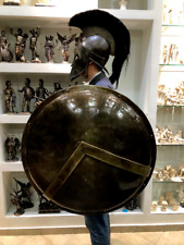 New Spartan 300 Medieval Leonidas Ancient Greek Army Battle Shield Handmade picture