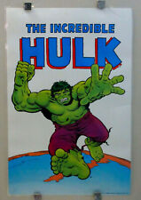 Vintage 1978/1985 Incredible Hulk Marvel Comics poster 1:Romita,Trimpe/Laminated picture