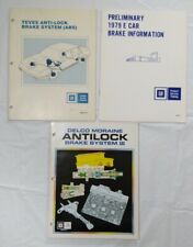 GM Product Service Training Manual Lot Air Brake Systems Anti Lock 1978 88 85 picture