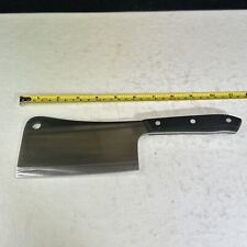 K SABATIER Meat Cleaver Stainless 5.5 in Blade 1/16