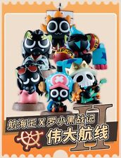 6pcs Anime The Legend of LUOXIAOHEI x ONE PIECE 2nd PVC Figure Model Collectible picture