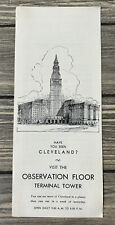 VTG Have You Seen Cleveland? Visit the Observation Floor Terminal Tower Pamphlet picture