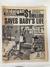 Midnight Globe Tabloid August 23 1977 Vol 24 #10 James Arness' Ex-Wife Suicide picture
