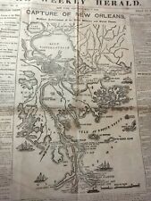 Civil War Newspapers- CAPTURE OF NEW ORLEANS. BRILLIANT ACHIEVEMENT FARRAGUT picture