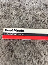 Vintage Berol Mirado Eagle Writing Pencils Medium Soft 174-2 12 Pencils NEW picture