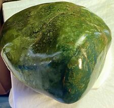 Polished Large Gem Serpentine / Jade Translucent w/ Visible Gold 20+ Lbs picture