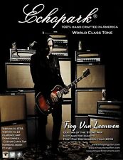Troy Van Leeuwen of Queens of the Stone Age - Echopark Amps - 2016 Print Ad picture