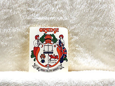Orange Amplifiers Crest Sticker picture