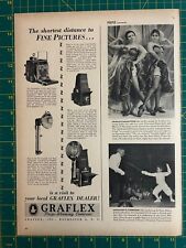 1948 Vintage Graflex Prize Winning Cameras Pacemaker Super D Print Ad O1 picture