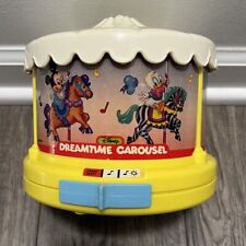 Vintage Disney Dreamtime Musical Carousel & Light Projector Tested & Works picture