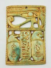 Ancient Egyptian False Door Pharaonic Amulet Horus Eye Protection Hieroglyphs picture