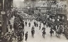 Postcard Real Photo Armistice Day Parade Altoona Pennsylvania 1920 picture