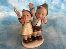 Hummel figurine Extremely Rare Auf Wiedersehen with green hat Great condition  picture