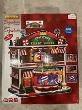 Magical 2016 LEMAX SIGNATURE COLLECTION CHRISTMAS CANDY WORKS MICHAELS EXCLUSIVE picture
