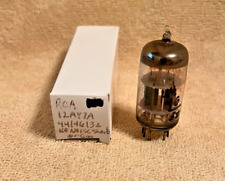 1- RCA Gray Ribbed Plate 12AY7A Triode- Hickok TV-7 Tested picture