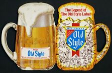 Old Style Beer G. Heileman BRW Co. La Crosse WI AD Table Sign New Old Stock 1975 picture
