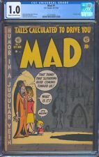 Mad #1 ⭐ CGC 1.0 ⭐ 1st Satire Comic Kurtzman & Wally Wood Golden Age EC 1952 picture