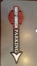 Harley Davidson Parking Arrow Sign picture