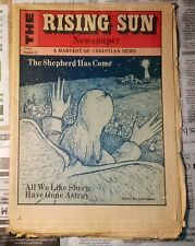The Rising Sun Newspaper - A Harvest of Christian News c. 1980s picture