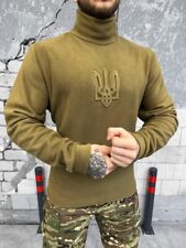 Men's tactical fleece jacket coyote military fleece coyote with the coat  size-L picture