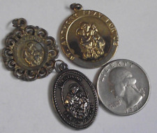 3pc lot St Anthony Patron Saint of miracles lost items Pray for Us pendant medal picture