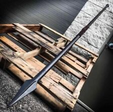 85 Inches long SHARP Medieval 300 Spartan SPEAR Hand Forged Spear Ottoman Style picture