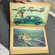 100 pages AMAZING 1930s 40s WWII Scrapbook Full Page CARS PLANES ONLY Nash Ford picture