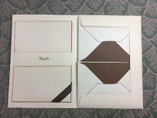 Pineider 1774 Capri Stationary 15 Sheets 10 Envelopes - Chamois / Brown picture