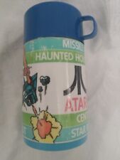 Vintage 1983 Atari Thermos Centipede Star Raiders Yar's Revenge Tempest Breakout picture
