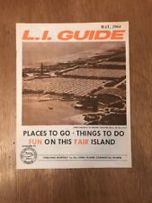 Vintage 1964 L.I. Guide Long Island Visitors Bureau Worlds Fair Rail Road Advert picture
