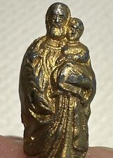 Miniature Relic Shrine - John the Baptist with Christ Child - late 19th Century picture