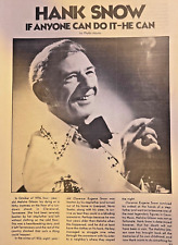1979 Country Singer Hank Snow picture