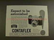 1957 Zeiss Ikon Contaflex Camera Ad - Be Astonished picture