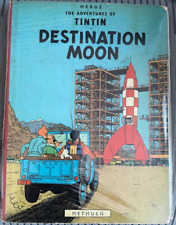 Tintin Hergé Destination Moon 1st English Methuen picture