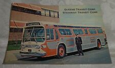 Vintage Queens Transit Corp / Steinway Transit Corp Postcard picture
