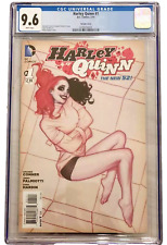 HARLEY QUINN the new 52 #1 ADAM HUGHES 1:25 CGC 9.6_Variant DC 2014 NM+ N52 HOT picture