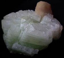 AWESOME HUGE APOPHLYLITE CUBES FORMATION W/ STILBITE BOW MINERALS SPECIMEN=23.9 picture