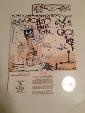 Hunter S Thompson Flying Dog Gonzo Imperial Ale 4 Pack Rare Beer Carrier Hst picture