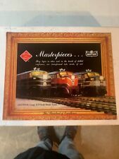 1993 Aristo Craft Trains 1 gauge 1:29 ScaleLocomotive advertising sign - scratch picture
