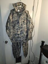 RainSuit Jacket & Pants X-Large ABU Tiger Stripe 100% Nylon PU Coated -New Other picture