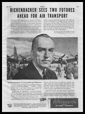 1945 Eddie Rickenbacker Eastern Airlines Boeing B-29 AiResearch Garrett Print Ad picture