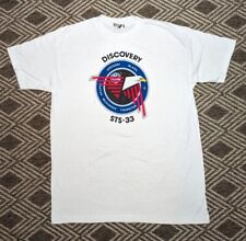 VTG  1989 NASA Discovery STS-33 Space Shuttle Single Stitch T-Shirt Adult XL picture