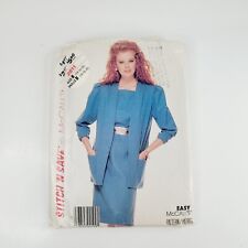 McCall's Sewing Pattern 2811 Size 14 16 18 Uncut 🧵 Jacket & Dress  picture