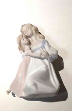 Vintage Paul Sebastian Figurine Mother and Daughter Child Porcelain 1990 Mexico picture