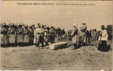 CPA AK MOROCCO Campaign of Morocco - Last Farewell to the Dead Comrade (1083070) picture
