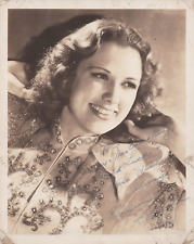 HOLLYWOOD ELEANOR POWELL STUNNING PORTRAIT 1930s SIGNED AUTOGRAPH ORIG Photo C27 picture