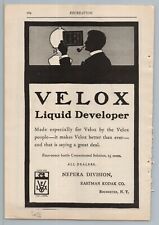 1890s-1910s Print Ad Velox Nepera Division Eastman Kodak, Al Vista Camera picture