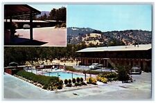 Alamo California CA Postcard Alamo Gardens Motel Exterior c1960's Swimming Pool picture